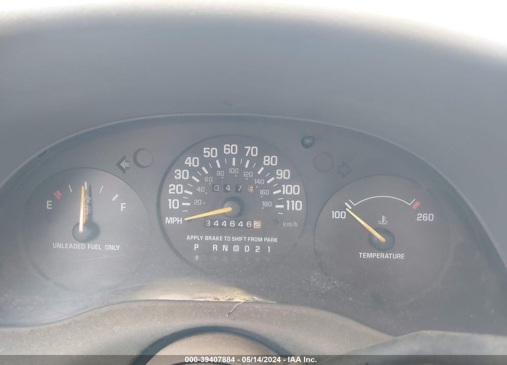 1998 CHEVROLET LUMINA VIN: 2G1WL52M3W9202482