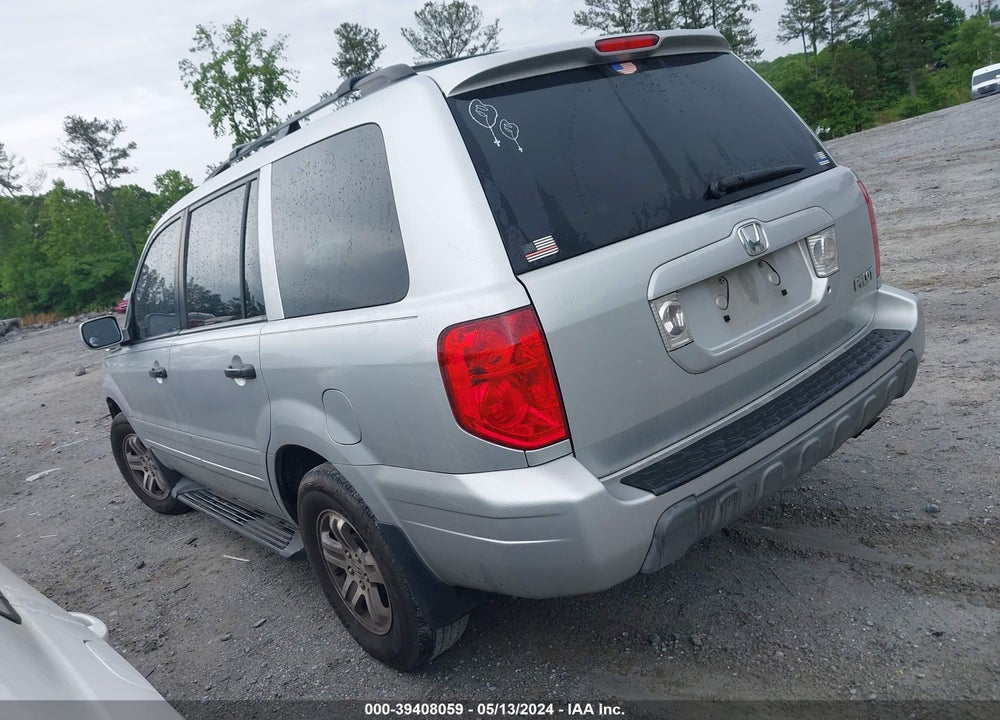 2004 HONDA PILOT EX-L VIN: 2HKYF185X4H587680