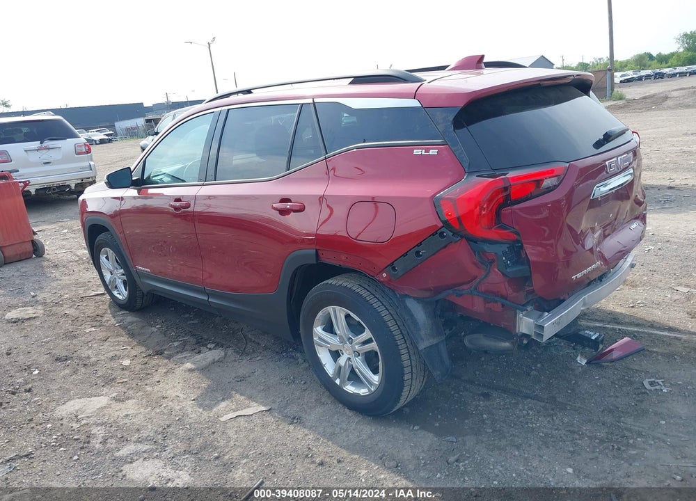 2019 GMC TERRAIN SLE VIN: 3GKALTEV7KL160405