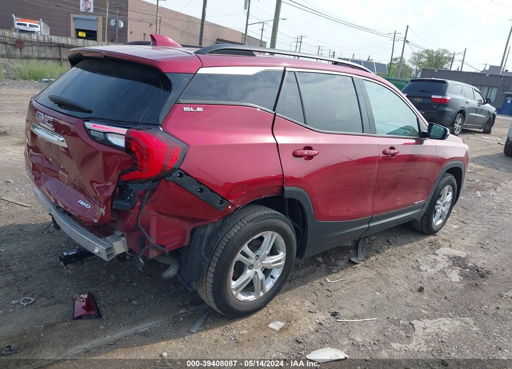 2019 GMC TERRAIN SLE VIN: 3GKALTEV7KL160405