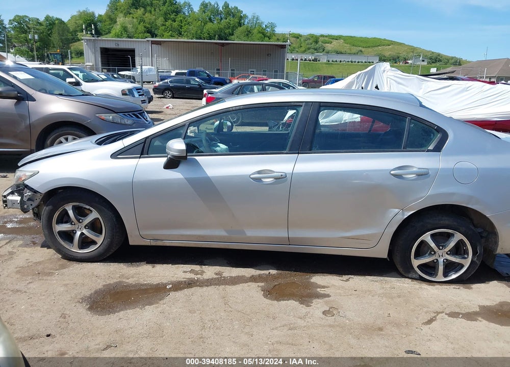 2015 HONDA CIVIC VIN: 19XFB2F71FE083703