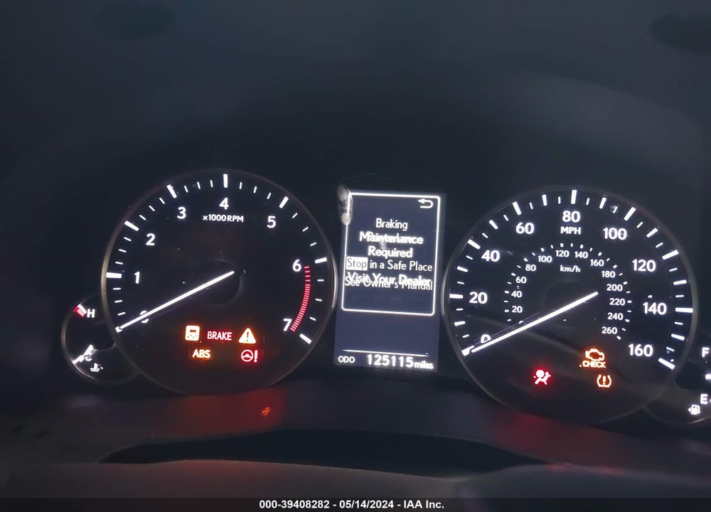 2016 LEXUS ES 350 VIN: JTHBK1GG2G2239073