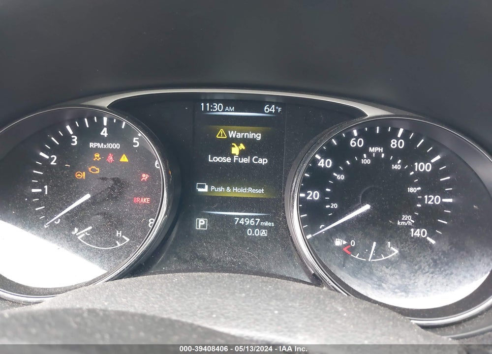 2015 NISSAN ROGUE SL VIN: 5N1AT2MV6FC904841
