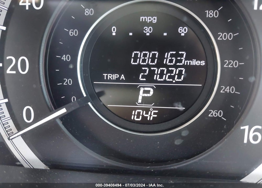 2013 HONDA ACCORD LX VIN: 1HGCR2F33DA206723
