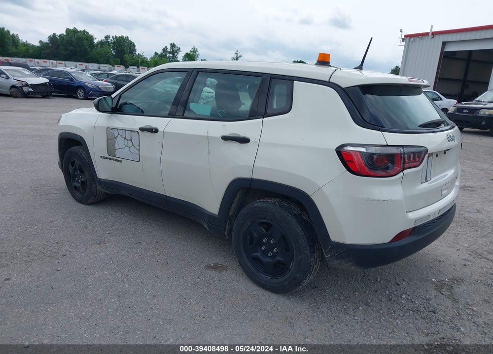 2018 JEEP COMPASS SPORT FWD VIN: 3C4NJCAB7JT151684