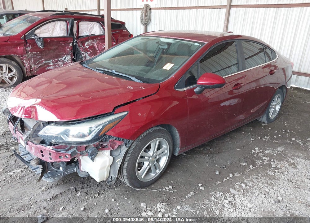 2018 CHEVROLET CRUZE LT AUTO VIN: 1G1BE5SM4J7145101