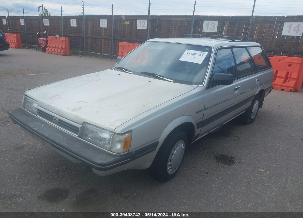 1988 SUBARU GL 4WD VIN: JF2AN53B8JF425126
