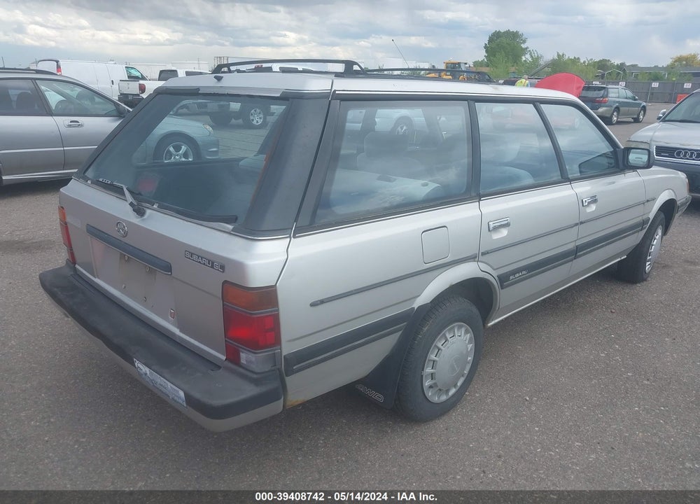 1988 SUBARU GL 4WD VIN: JF2AN53B8JF425126