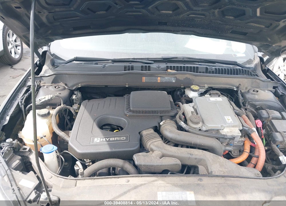 2019 FORD FUSION HYBRID SEL VIN: 3FA6P0MU4KR182572