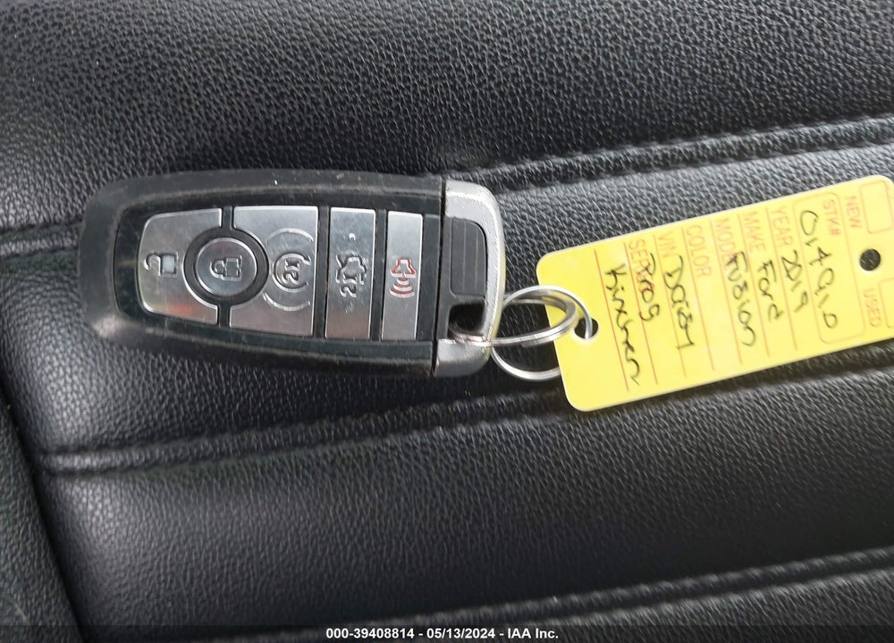 2019 FORD FUSION HYBRID SEL VIN: 3FA6P0MU4KR182572