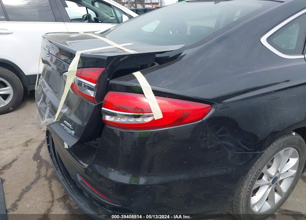 2019 FORD FUSION HYBRID SEL VIN: 3FA6P0MU4KR182572