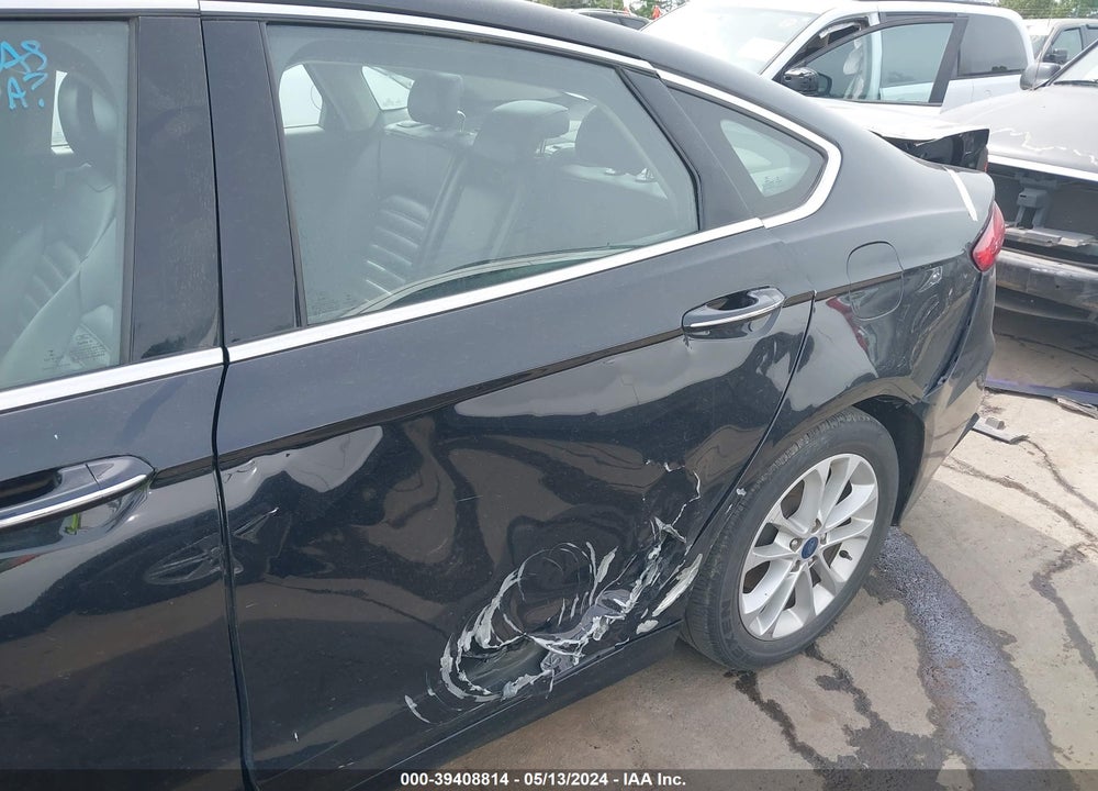 2019 FORD FUSION HYBRID SEL VIN: 3FA6P0MU4KR182572