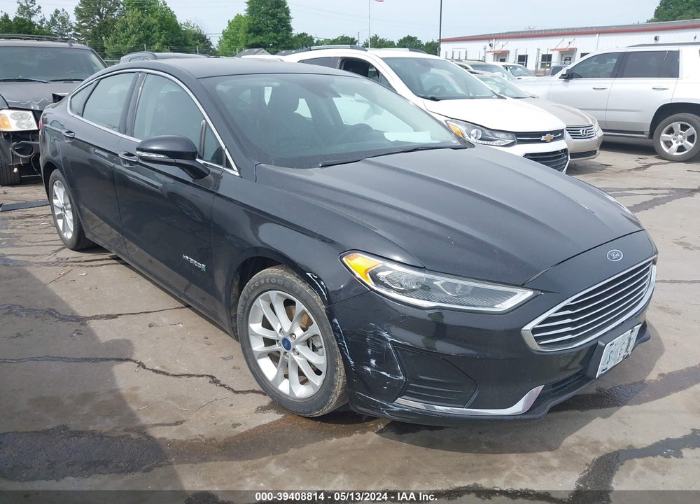 2019 FORD FUSION HYBRID SEL VIN: 3FA6P0MU4KR182572