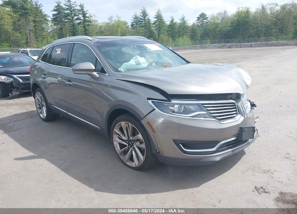2016 LINCOLN MKX RESERVE VIN: 2LMTJ8LR7GBL83317