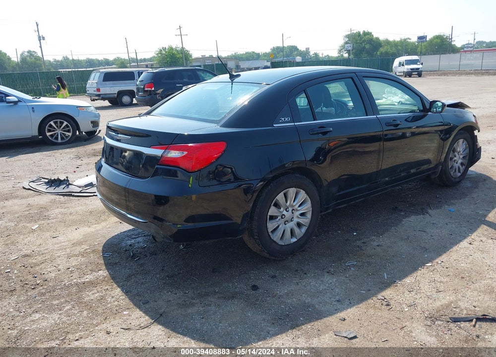 2014 CHRYSLER 200 LX VIN: 1C3CCBAB3EN143362