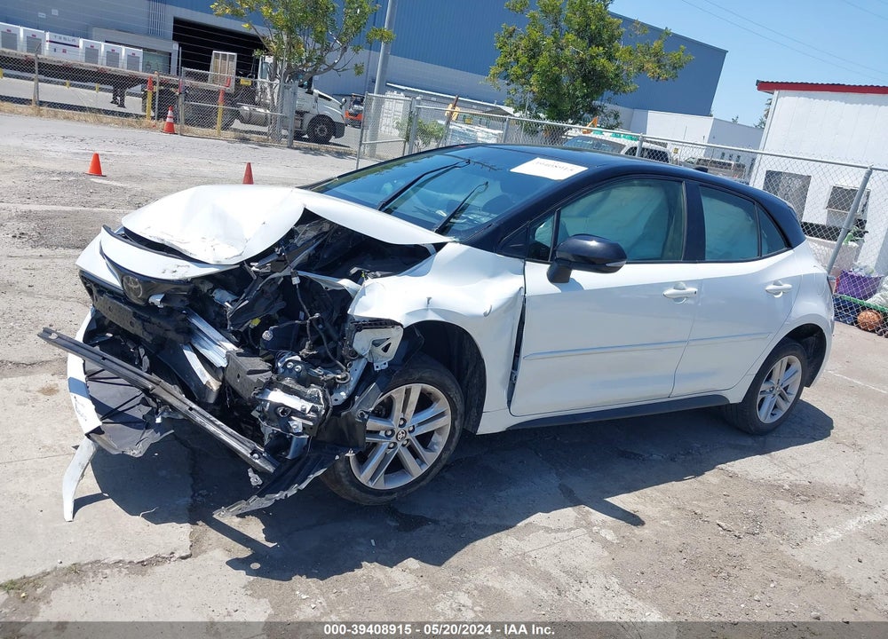 2021 TOYOTA COROLLA SE VIN: JTND4MBE3M3139769