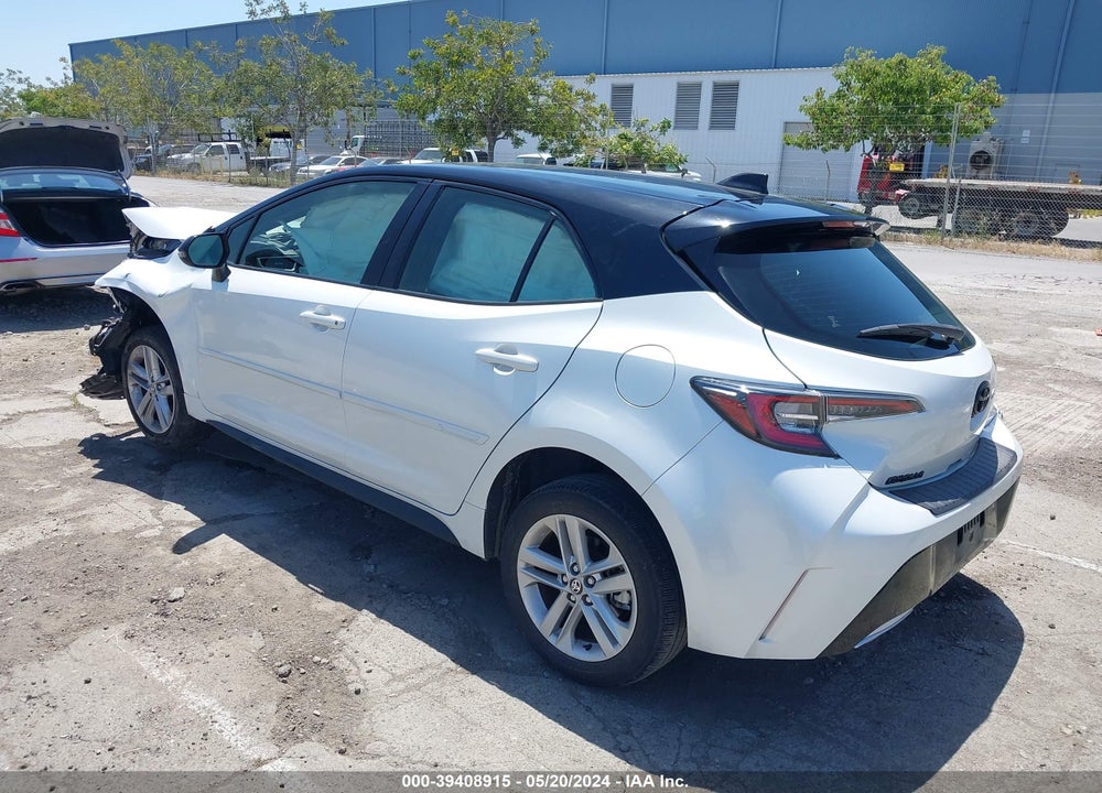 2021 TOYOTA COROLLA SE VIN: JTND4MBE3M3139769