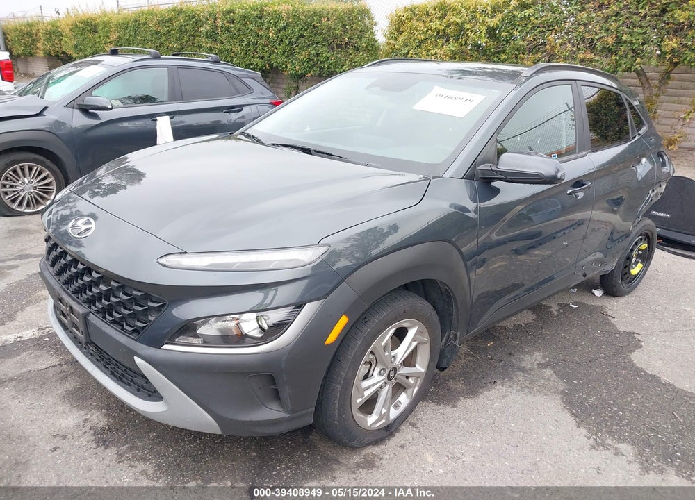 2022 HYUNDAI KONA SEL VIN: KM8K62AB5NU880014
