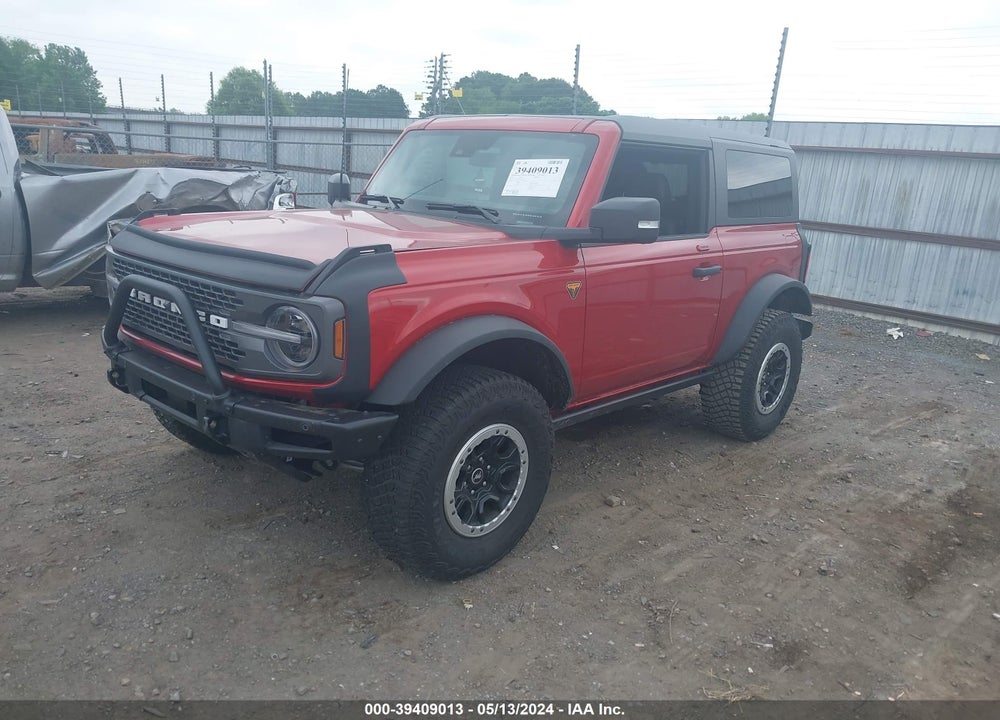 2022 FORD BRONCO BADLANDS VIN: 1FMDE5CP3NLB67804