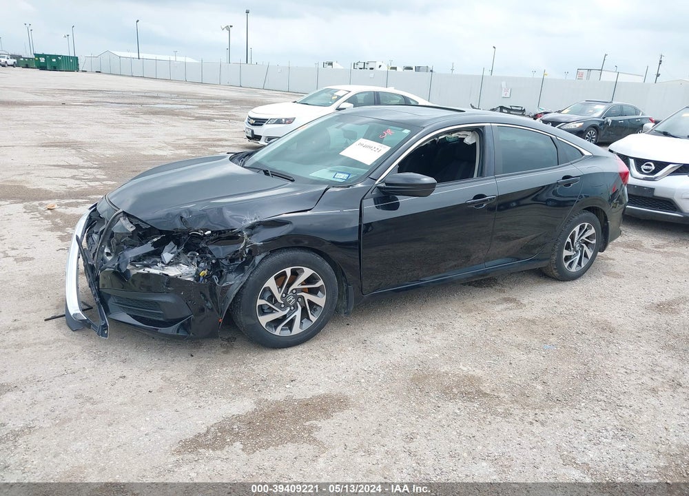 2016 HONDA CIVIC EX VIN: 19XFC2F78GE097127