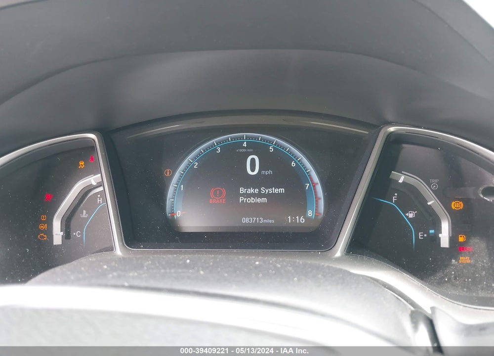 2016 HONDA CIVIC EX VIN: 19XFC2F78GE097127