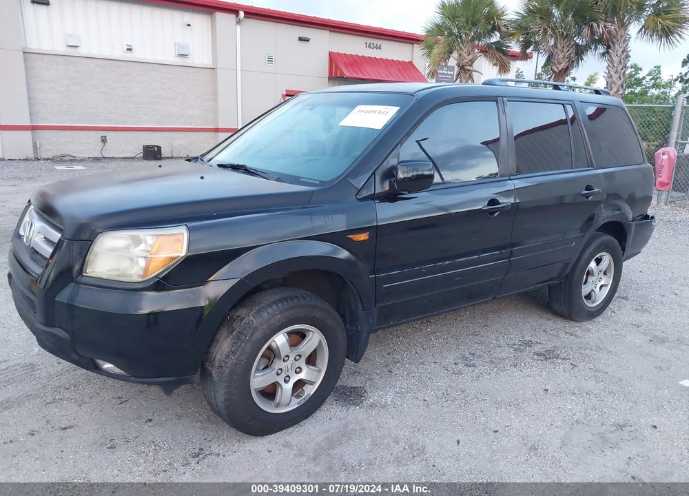 2008 HONDA PILOT EX-L VIN: 5FNYF28578B006422