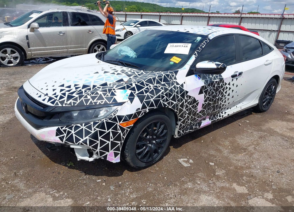 2020 HONDA CIVIC LX VIN: 2HGFC2F68LH505391