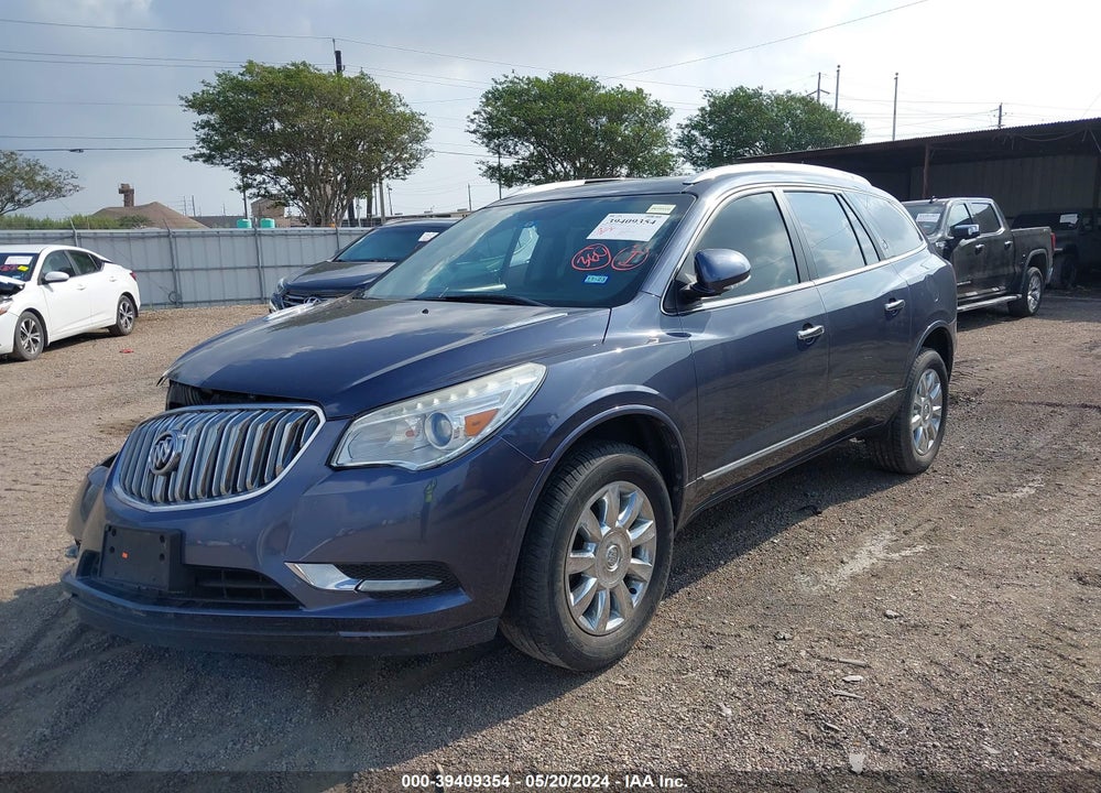 2013 BUICK ENCLAVE LEATHER VIN: 5GAKRCKD6DJ229123