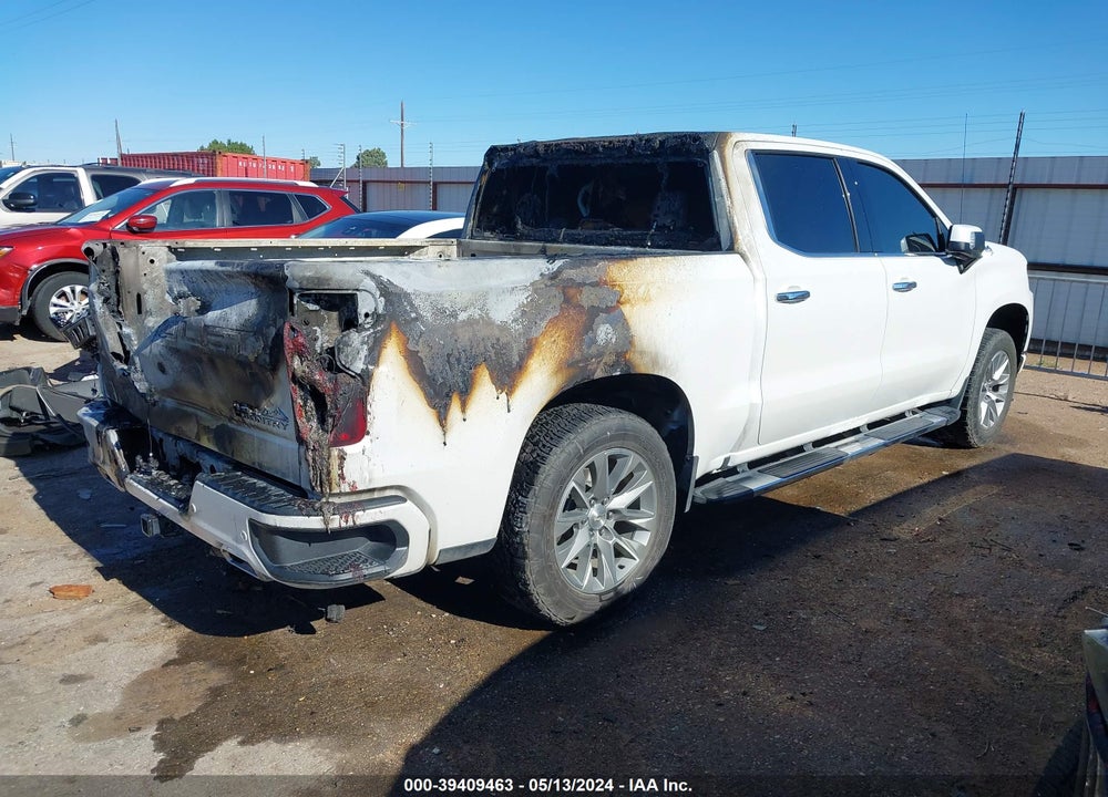 2020 CHEVROLET SILVERADO 1500 4WD SHORT BED HIGH COUNTRY VIN: 3GCUYHEL5LG370632