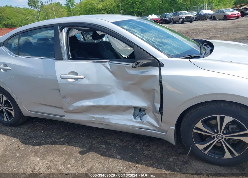 2022 NISSAN SENTRA SV XTRONIC CVT VIN: 3N1AB8CV7NY238285