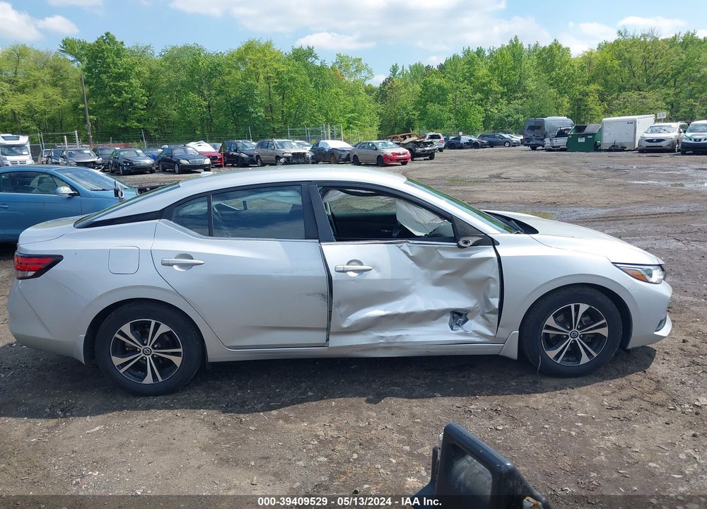 2022 NISSAN SENTRA SV XTRONIC CVT VIN: 3N1AB8CV7NY238285