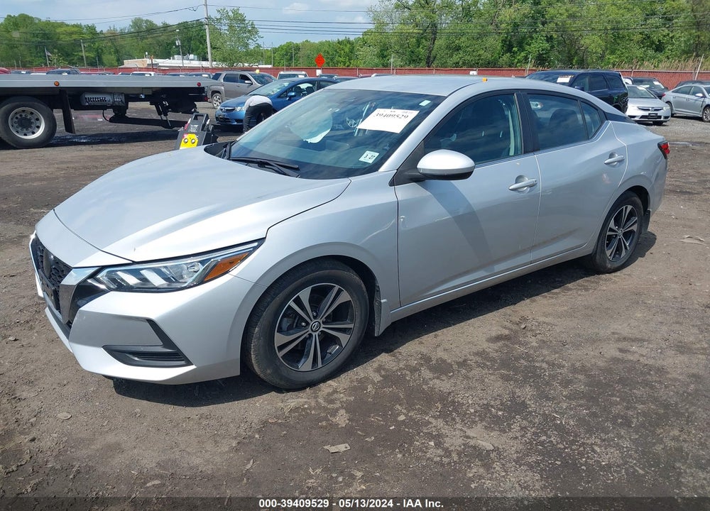 2022 NISSAN SENTRA SV XTRONIC CVT VIN: 3N1AB8CV7NY238285