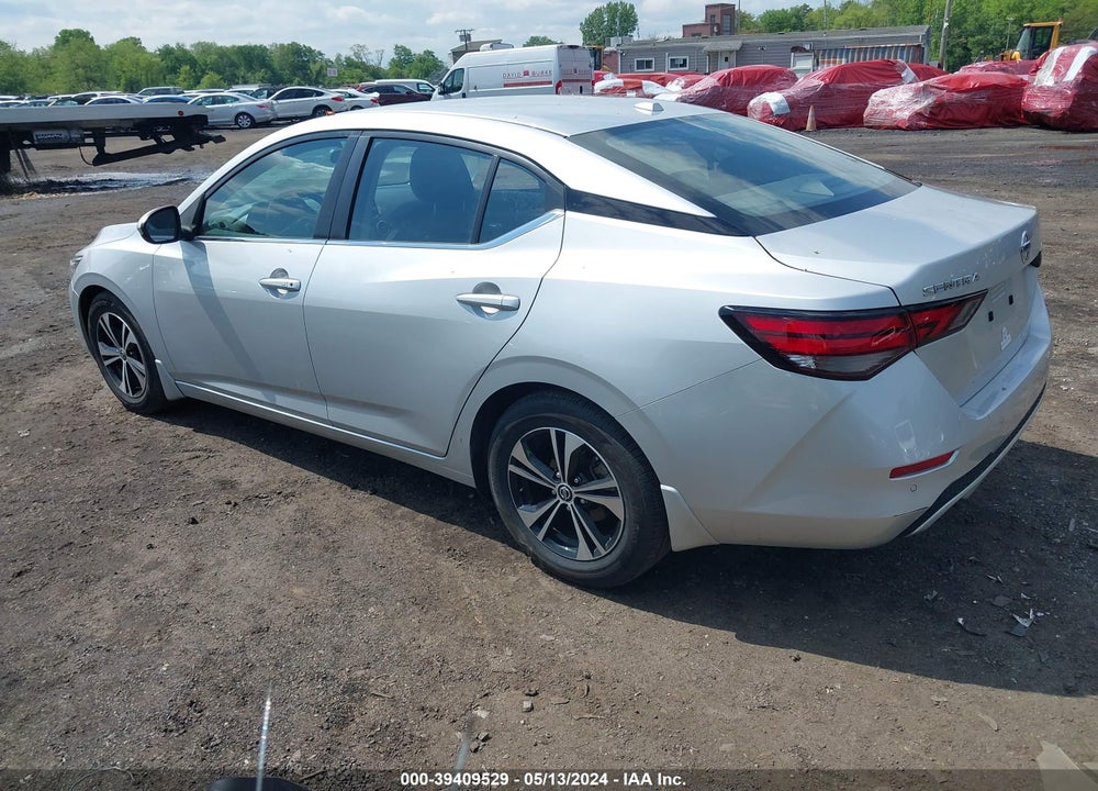 2022 NISSAN SENTRA SV XTRONIC CVT VIN: 3N1AB8CV7NY238285