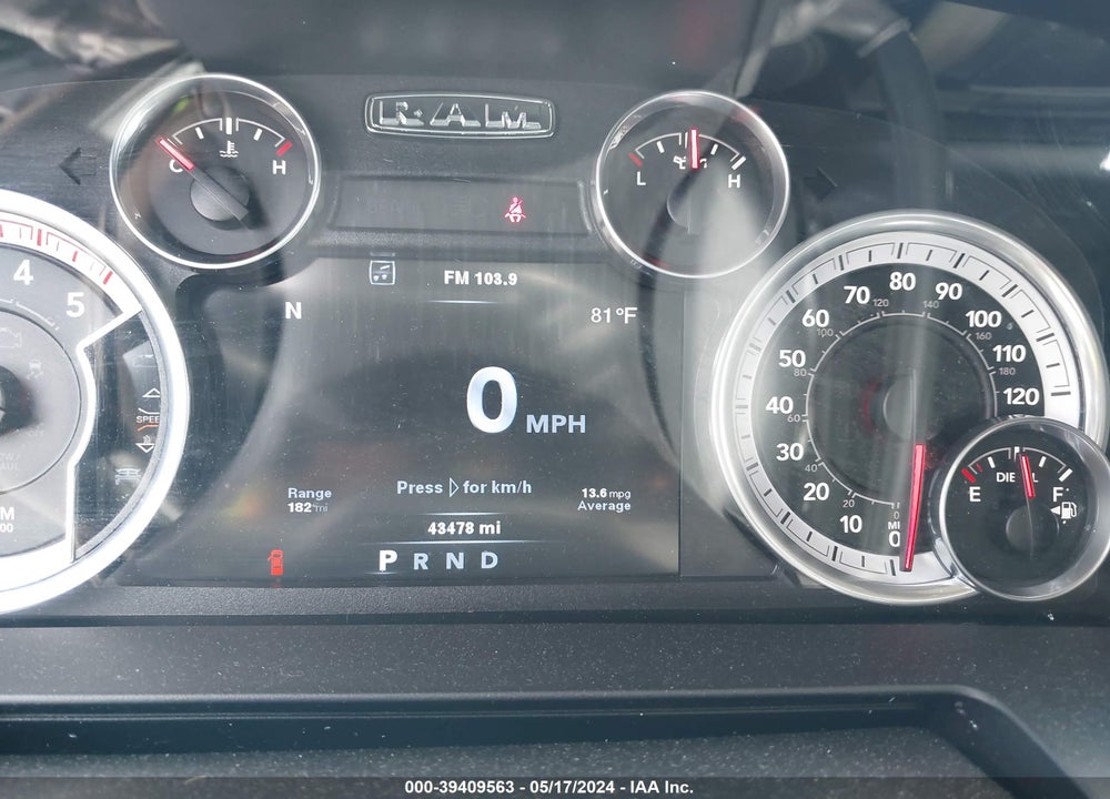2014 RAM 3500 LAIE VIN: 3C63RRJL5EG301261