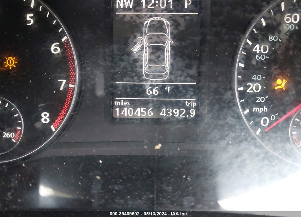 2012 VOLKSWAGEN PASSAT 2.5L SE VIN: 1VWBH7A3XCC094195