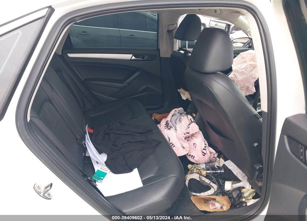 2012 VOLKSWAGEN PASSAT 2.5L SE VIN: 1VWBH7A3XCC094195