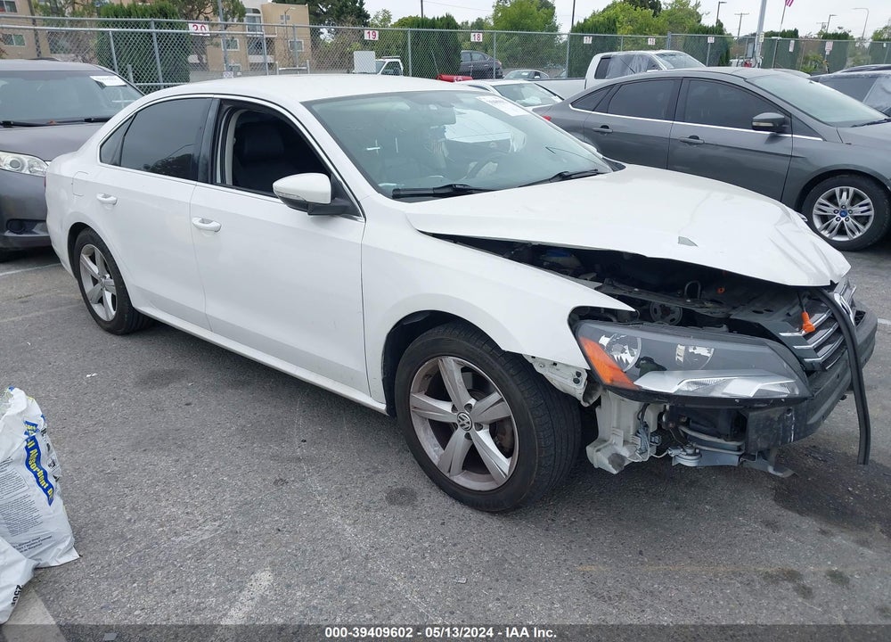 2012 VOLKSWAGEN PASSAT 2.5L SE VIN: 1VWBH7A3XCC094195