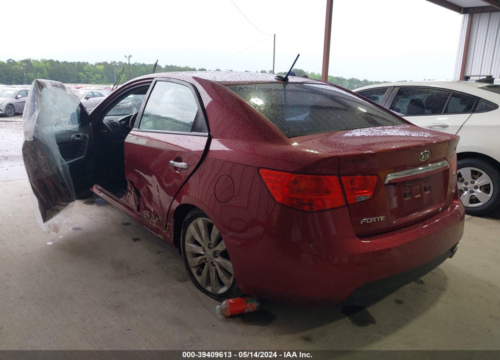 2012 KIA FORTE SX VIN: KNAFW4A35C5594503