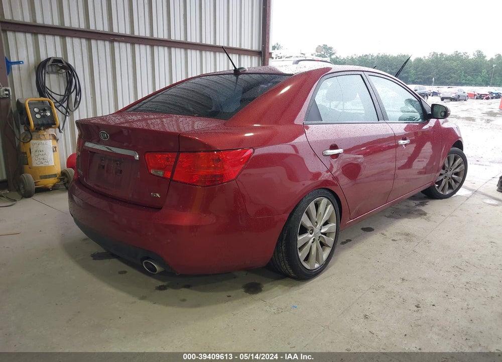 2012 KIA FORTE SX VIN: KNAFW4A35C5594503