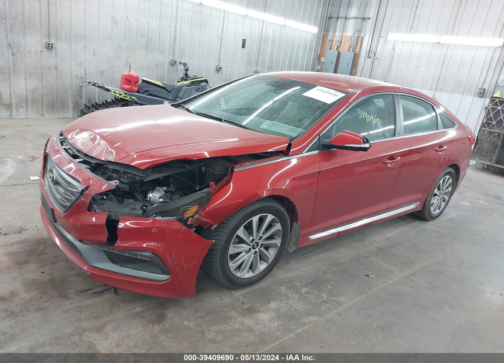 2017 HYUNDAI SONATA SPORT VIN: 5NPE34AF6HH463721