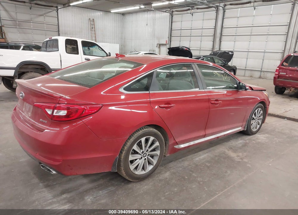 2017 HYUNDAI SONATA SPORT VIN: 5NPE34AF6HH463721