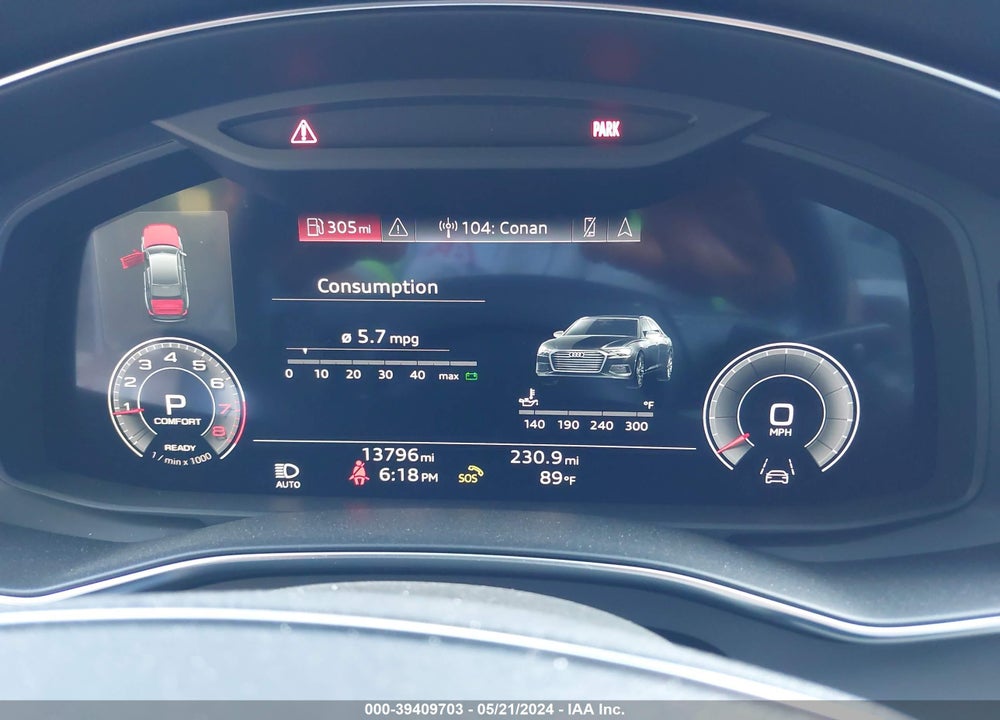 2023 AUDI A6 PREMIUM PLUS 45 TFSI QUATTRO S TRONIC VIN: WAUE3BF27PN071210