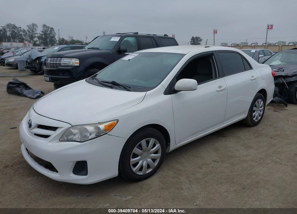 2011 TOYOTA COROLLA LE VIN: 2T1BU4EE0BC541390