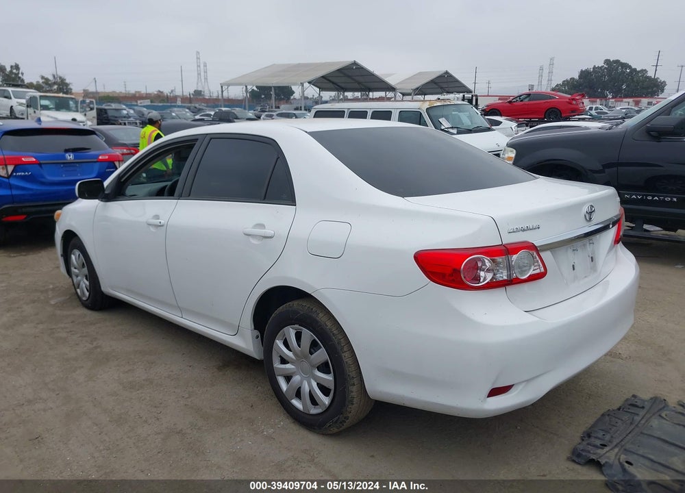 2011 TOYOTA COROLLA LE VIN: 2T1BU4EE0BC541390