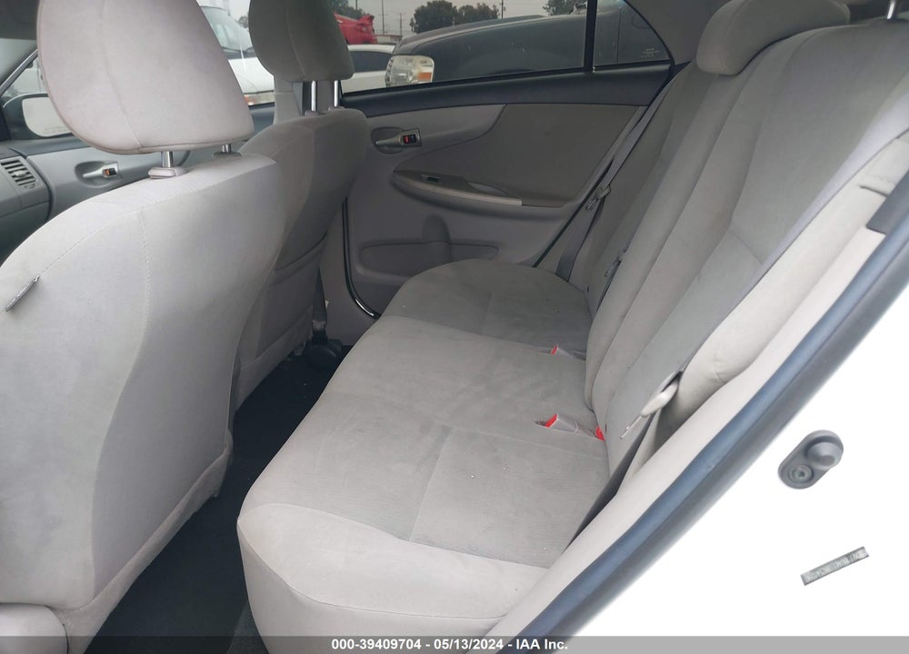 2011 TOYOTA COROLLA LE VIN: 2T1BU4EE0BC541390