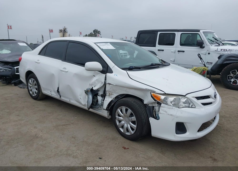 2011 TOYOTA COROLLA LE VIN: 2T1BU4EE0BC541390