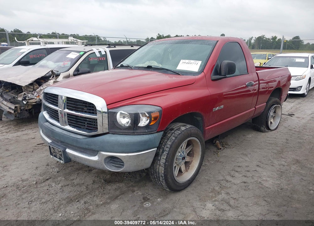 2008 DODGE RAM 1500 ST/SXT VIN: 1D7HA16K18J235758