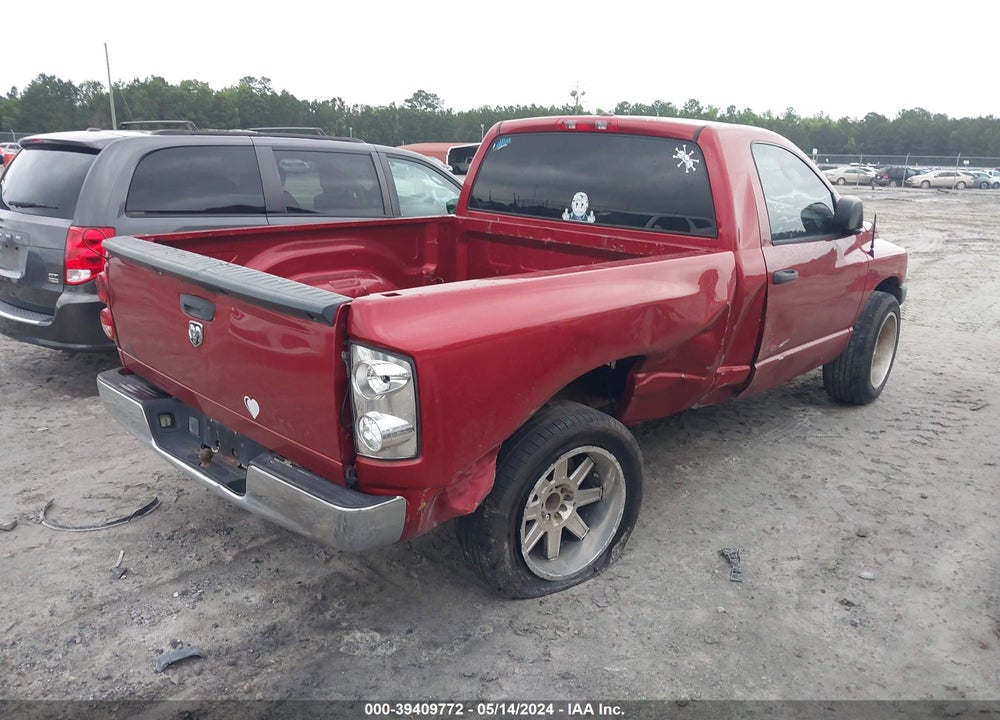 2008 DODGE RAM 1500 ST/SXT VIN: 1D7HA16K18J235758