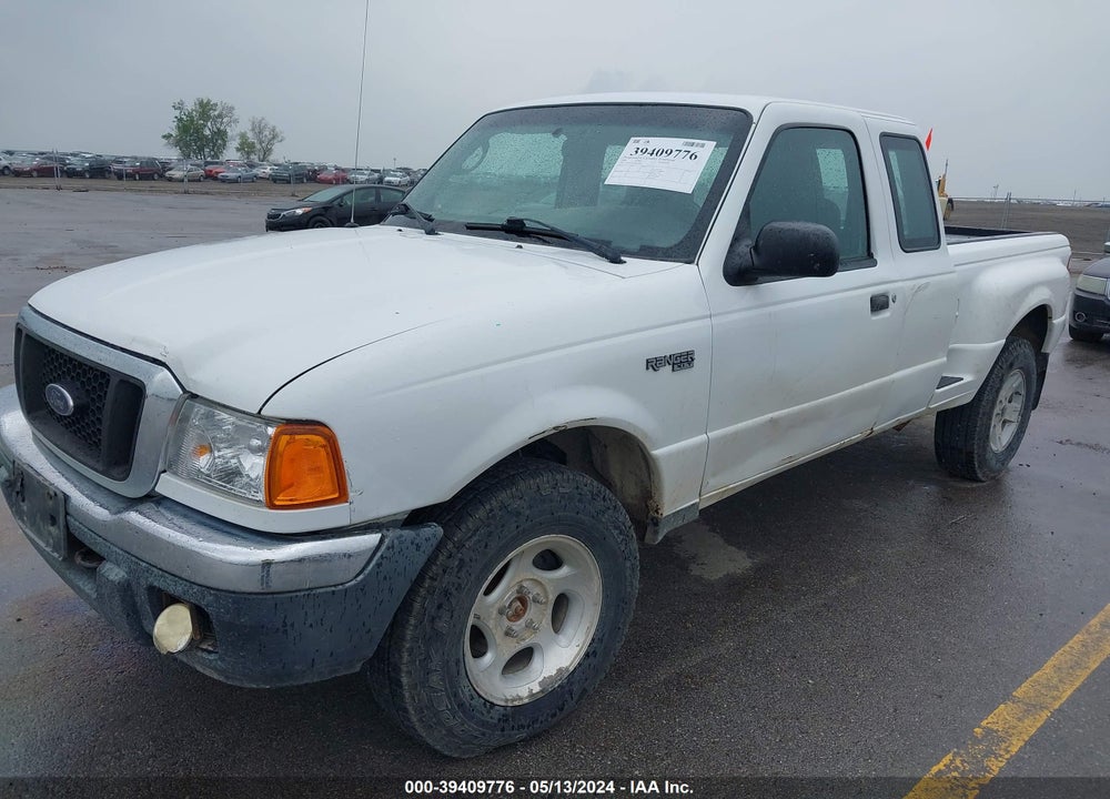 2004 FORD RANGER XLT VIN: 1FTYR15E54PB26094