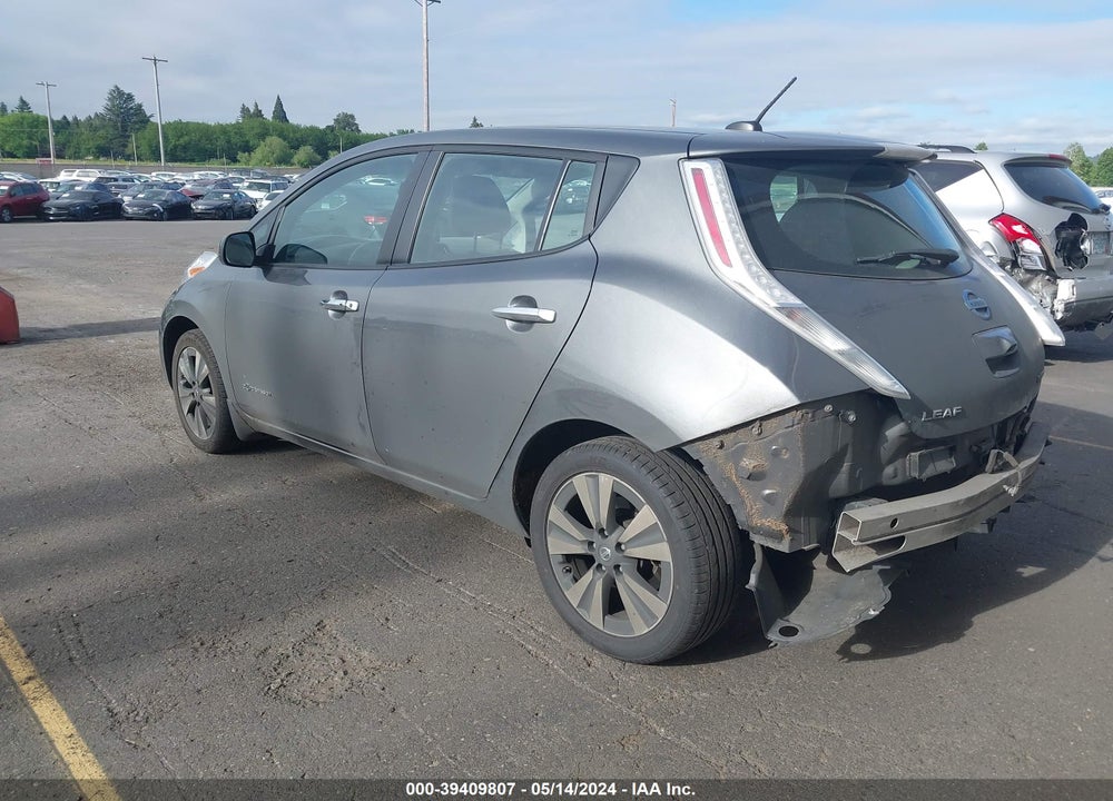 2016 NISSAN LEAF SV VIN: 1N4BZ0CP6GC314323